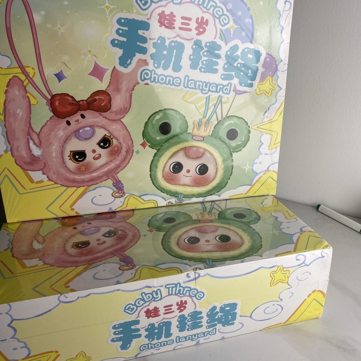 Baby Products Good For Adults - ベイビースリー フォンストラップ ブラインドボックス ビニール製キュートフィギュアモデル人形 ミステリーボックス コレクタブルギフト