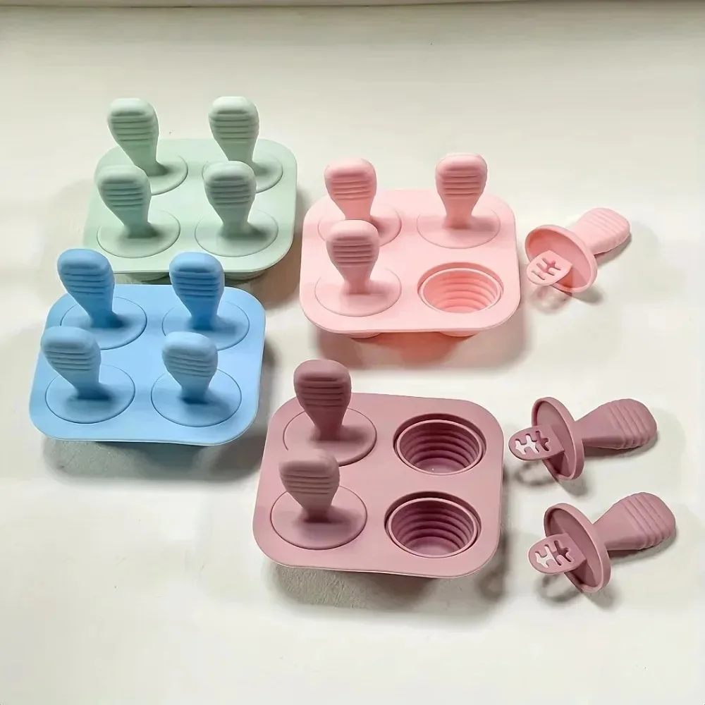 ベビーシリコンアイスクリーム型、再利用可能な無毒のアイスキュ - Baby Products Cream のレビューと価格