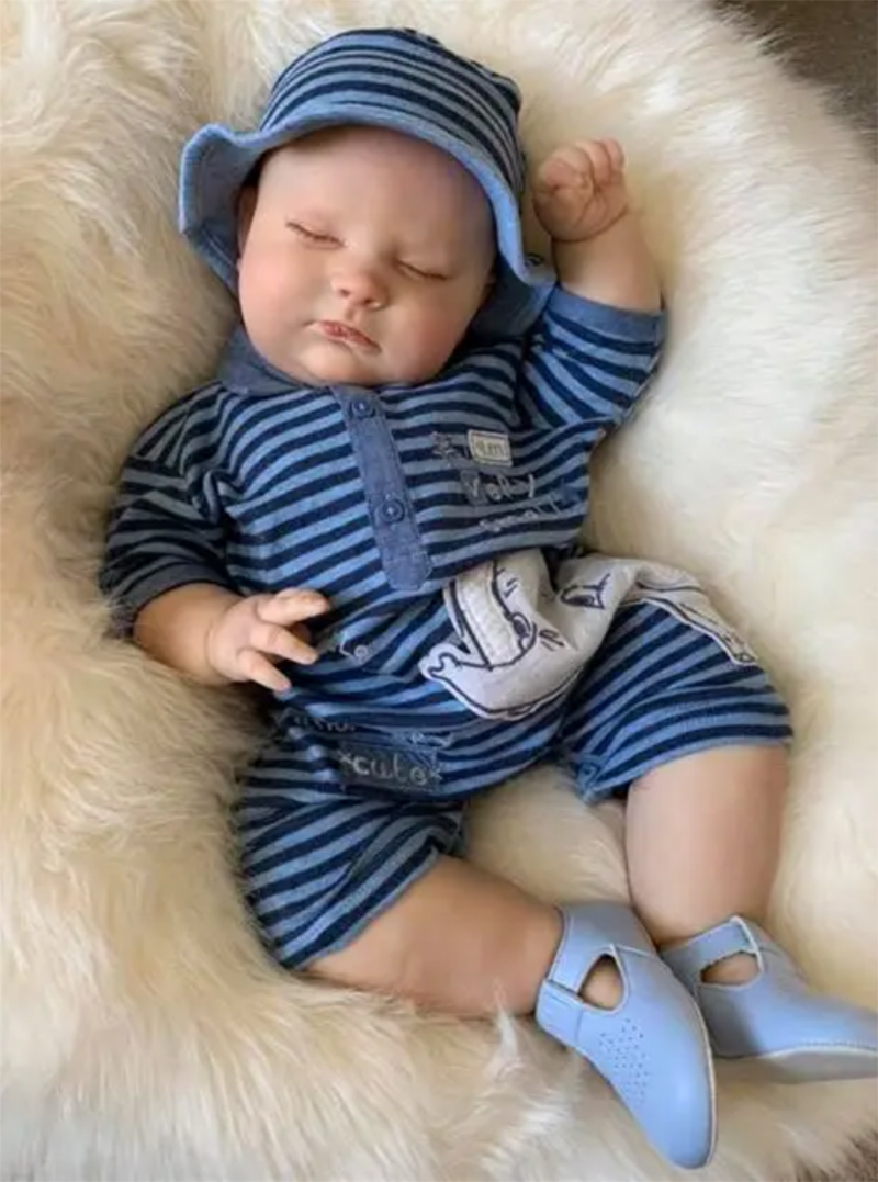 20インチの眠るジョセフのリボーンドールキット、すでに手描き - Baby Products For Skin のレビューと価格
