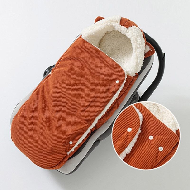 秋冬用厚手暖かいベビーフード付き寝袋ラムウール新生児用おくる - Baby Sleep Sack のレビューと価格