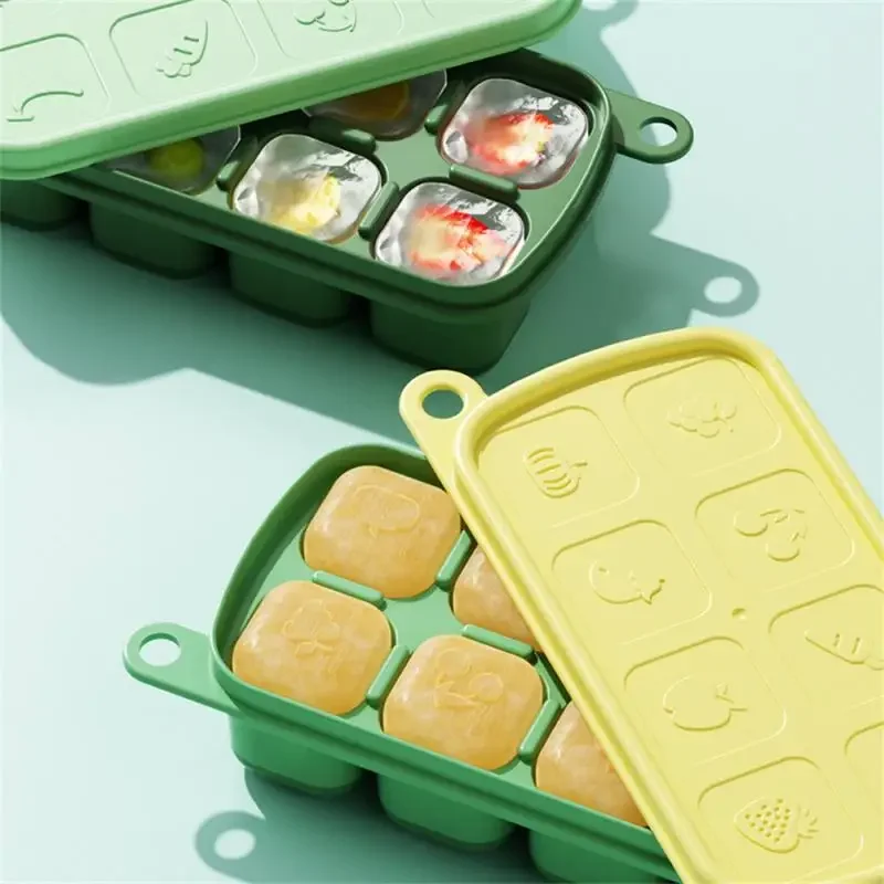 冷凍家庭用食品グレードのシリコーン金型ベビーモールドアイスモ - Baby Products Cream のレビューと価格