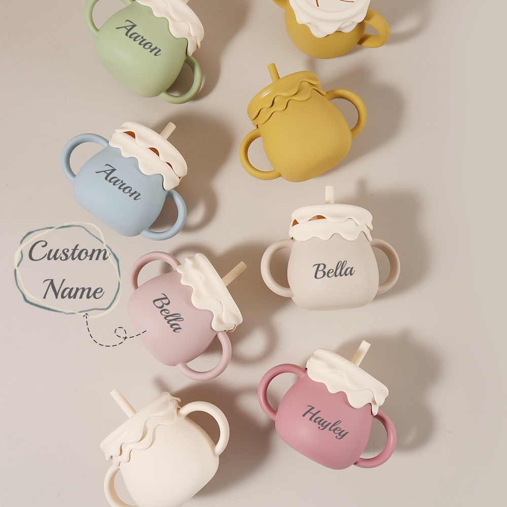 パーソナライズされた280mlベビーカップ - 3 in 1 - Baby Products Cream のレビューと価格