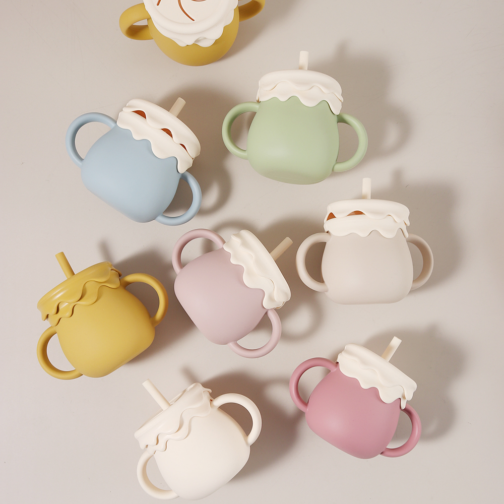 パーソナライズされた280mlベビーカップ - 3 in 1 - Baby Products Cream のレビューと価格