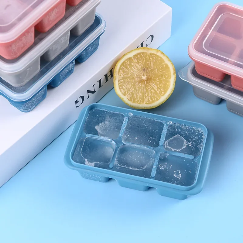 ふたなしのシリコン製アイスキューブ,簡単にリリース,冷凍庫, - Baby Products Cream のレビューと価格