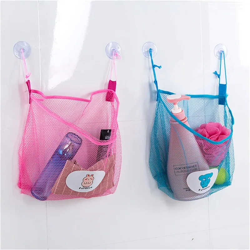 ベビーバスルームメッシュバスバッグ子供漫画バスケットネット子 - Baby Products Bag のレビューと価格