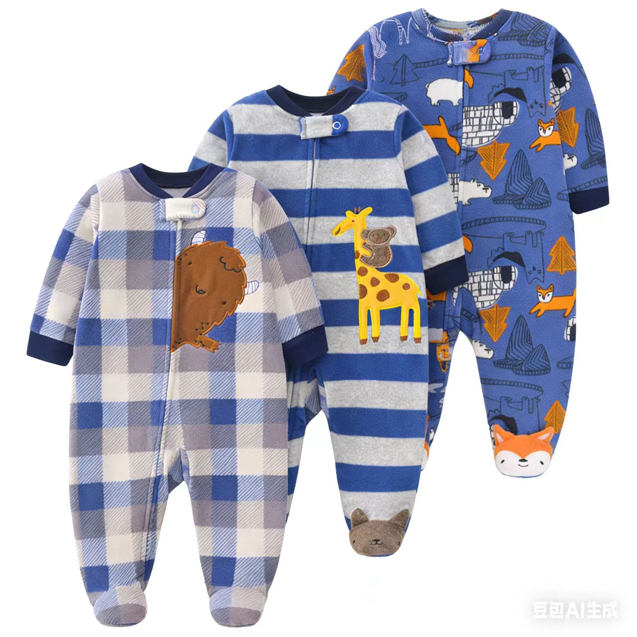2026 ユニセックスベビーロンパースフリース生地ベビー男の - Baby Products Brand のレビューと価格