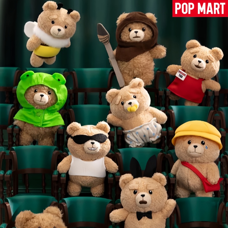 本物の POP MART TED2 ベイビーテッドシリーズブ - Baby Products Teddy Bear のレビューと価格