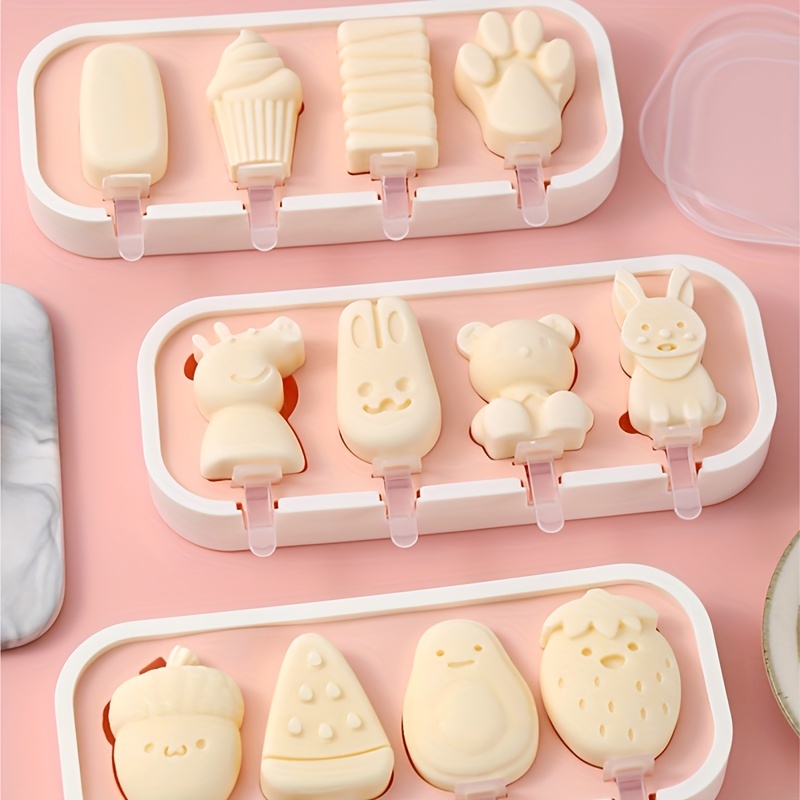 1個 BPAフリー シリコン製 アイスキャンディー型 DIY - Baby Products Cream のレビューと価格