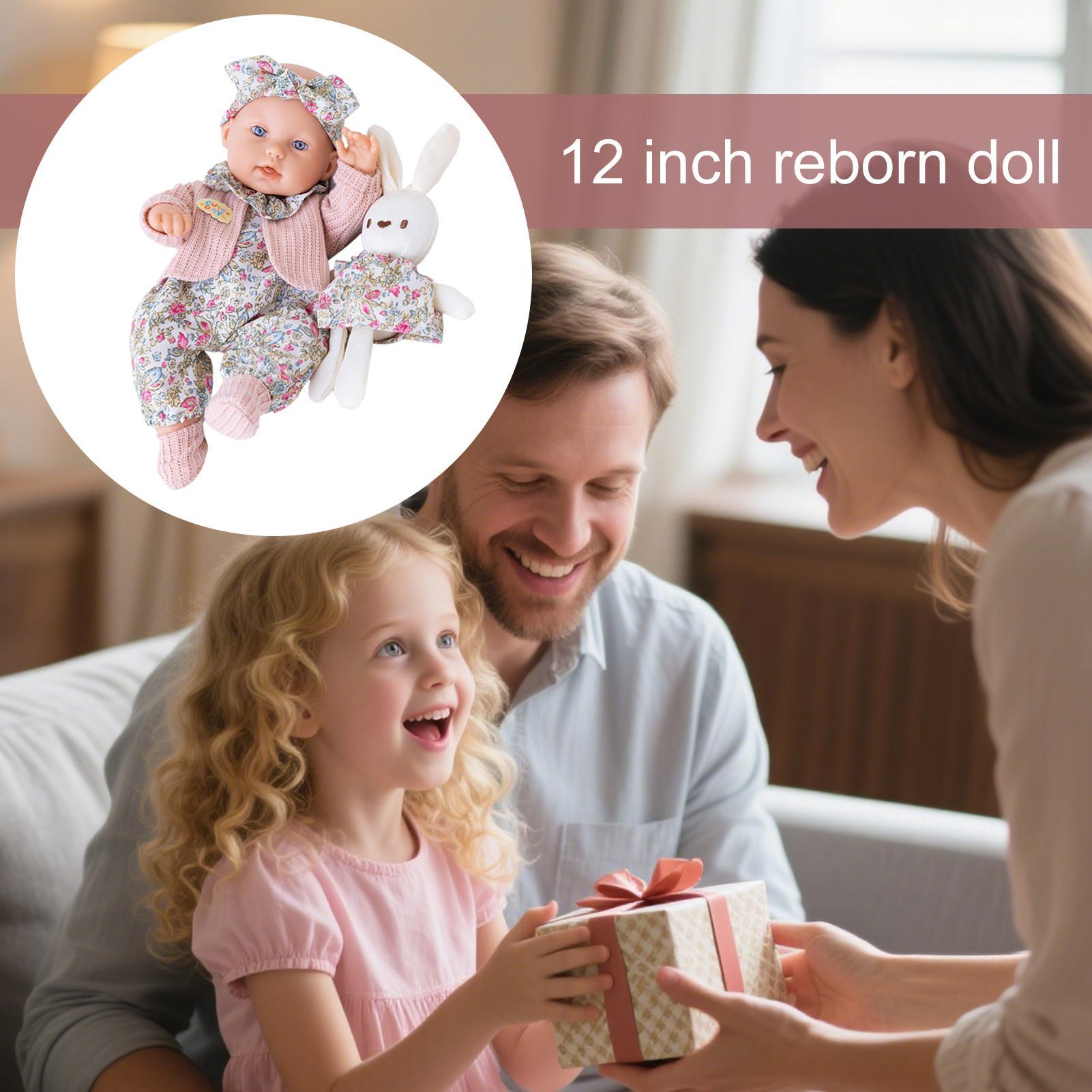 12インチのリボーンドール、可愛い寝顔のコンパニオン、本物の - Baby Products For Skin のレビューと価格
